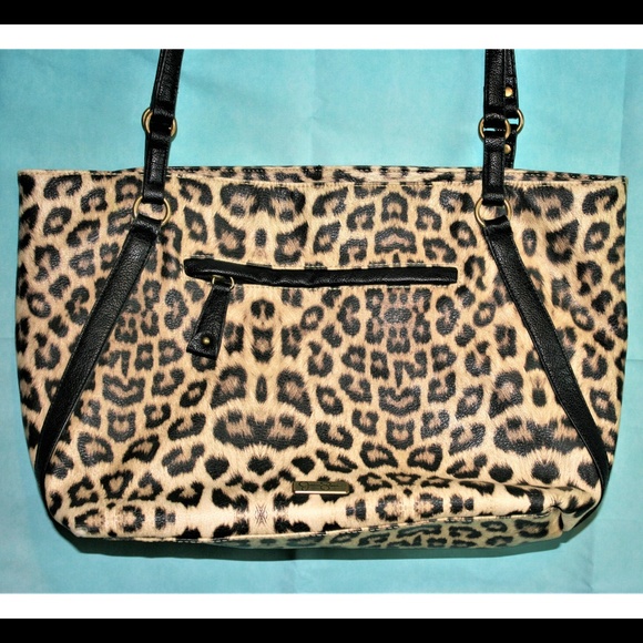 jessica simpson leopard purse